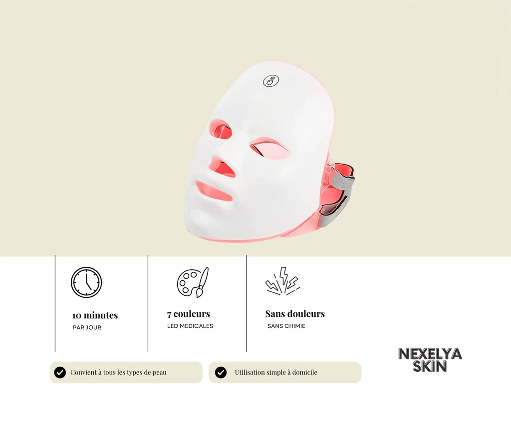 Masque à Luminothérapie NexelyaSkin